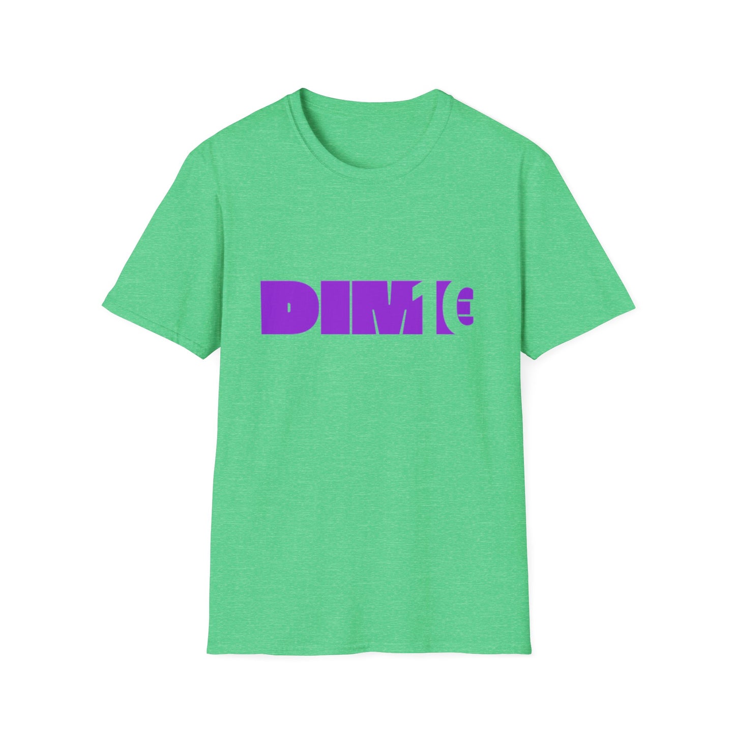 DIM T Unisex Softstyle T-Shirt - Trendy Streetwear Tee, Casual Apparel, Gift for Friends, Summer Fashion, Graphic Tee, Everyday Wear