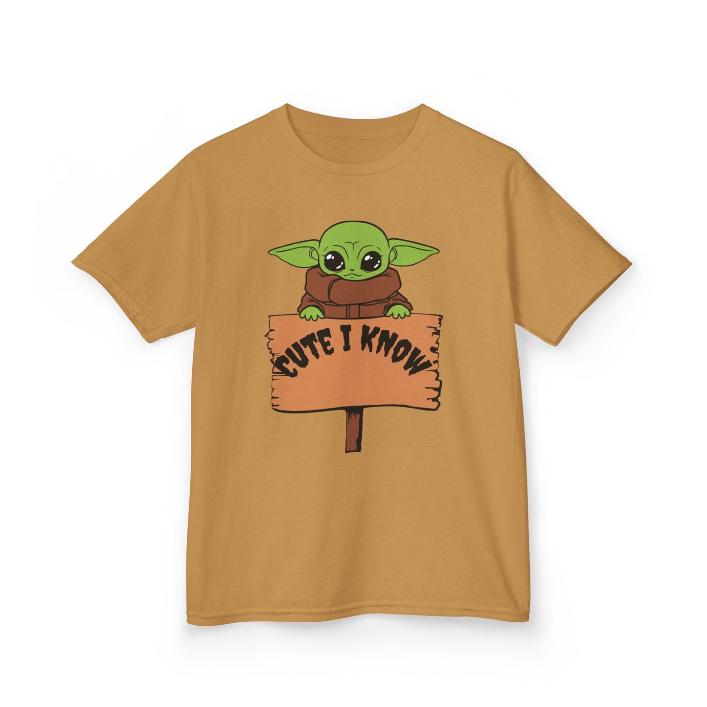 Cute Baby Alien Kids Tee - "Cute I Know" Design for Trendy Kids