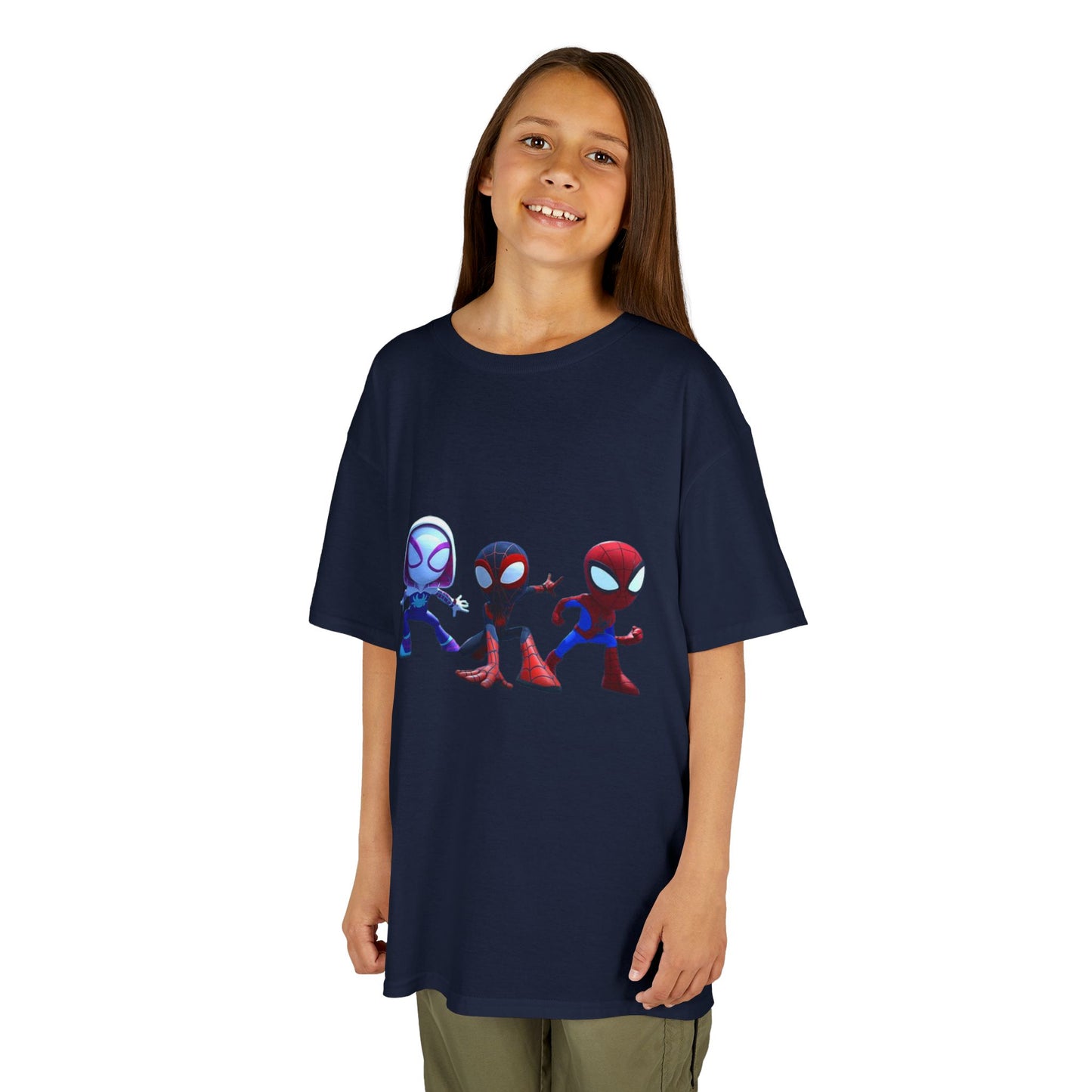 Spider Hero Kids Tee - Fun Cotton T-Shirt for Young Fans
