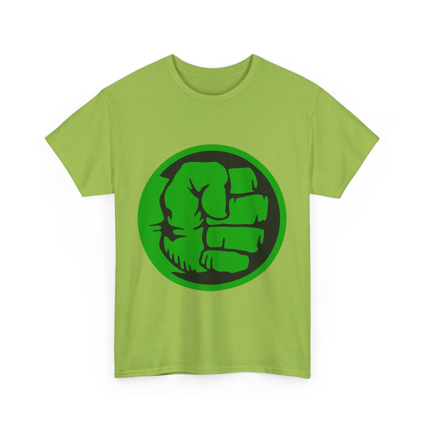 Fist of Strength Unisex Heavy Cotton Tee - Bold Apparel for Fitness Lovers, Gym Gift, Motivational T-Shirt, Workout Gear, Cool Graphic Tee