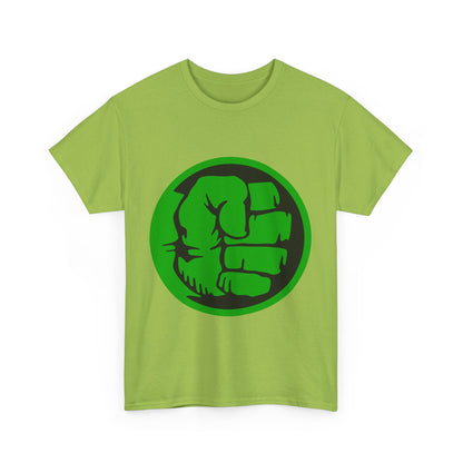 Fist of Strength Unisex Heavy Cotton Tee - Bold Apparel for Fitness Lovers, Gym Gift, Motivational T-Shirt, Workout Gear, Cool Graphic Tee
