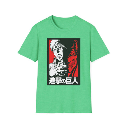 Anime-Inspired Unisex T-Shirt - Attack on Titan Graphic Tee, Casual Wear, Gift for Fans, Streetwear, Birthday Gift