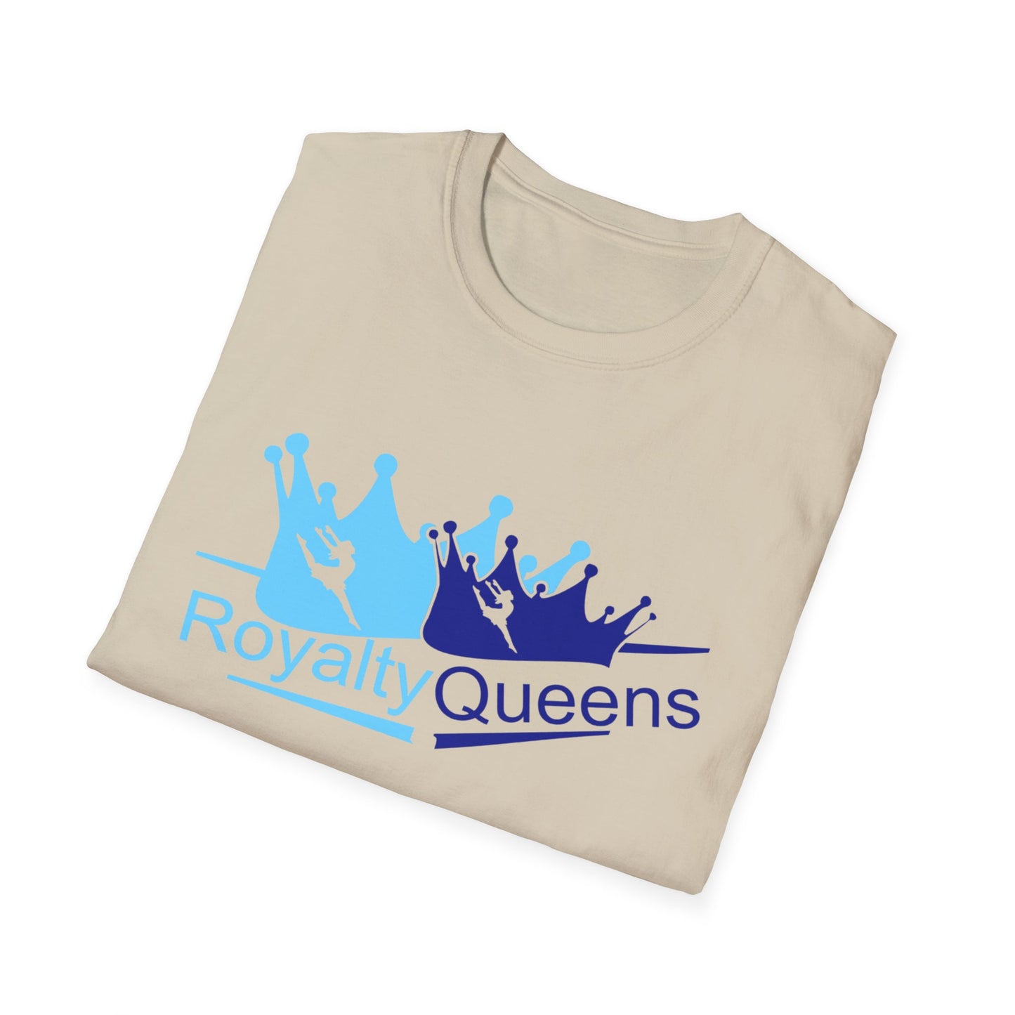 Royalty Queens Unisex Softstyle T-Shirt, Casual Apparel, Birthday Gift, Pride Celebration, Queen Themed Fashion, Everyday Wear