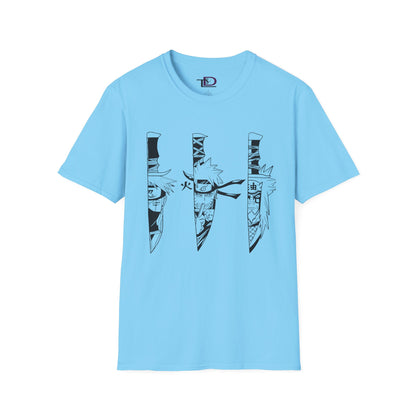 Cool Graphic Unisex T-Shirt with Edgy Knife Design