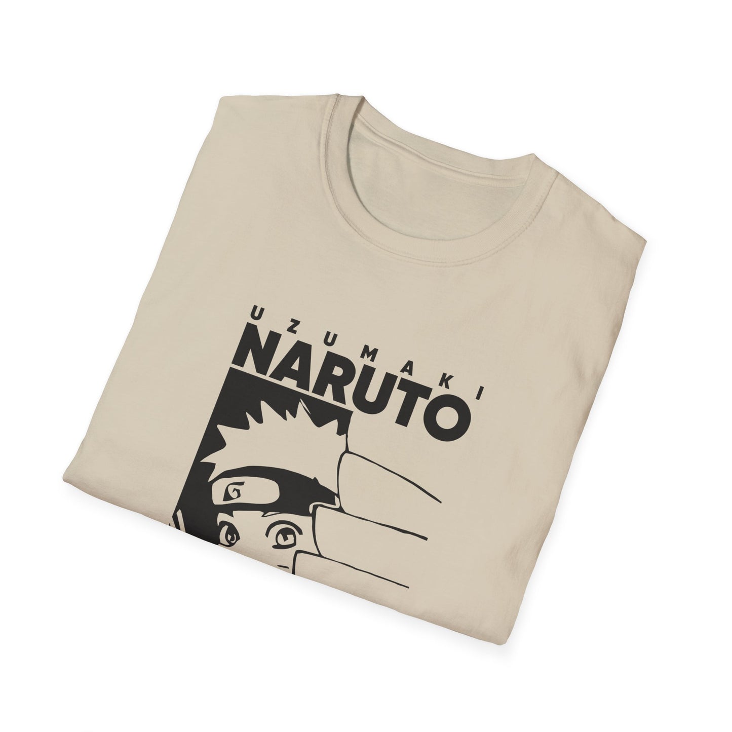 Naruto Unisex Softstyle T-Shirt - Fun Anime Graphic Tee for Fans