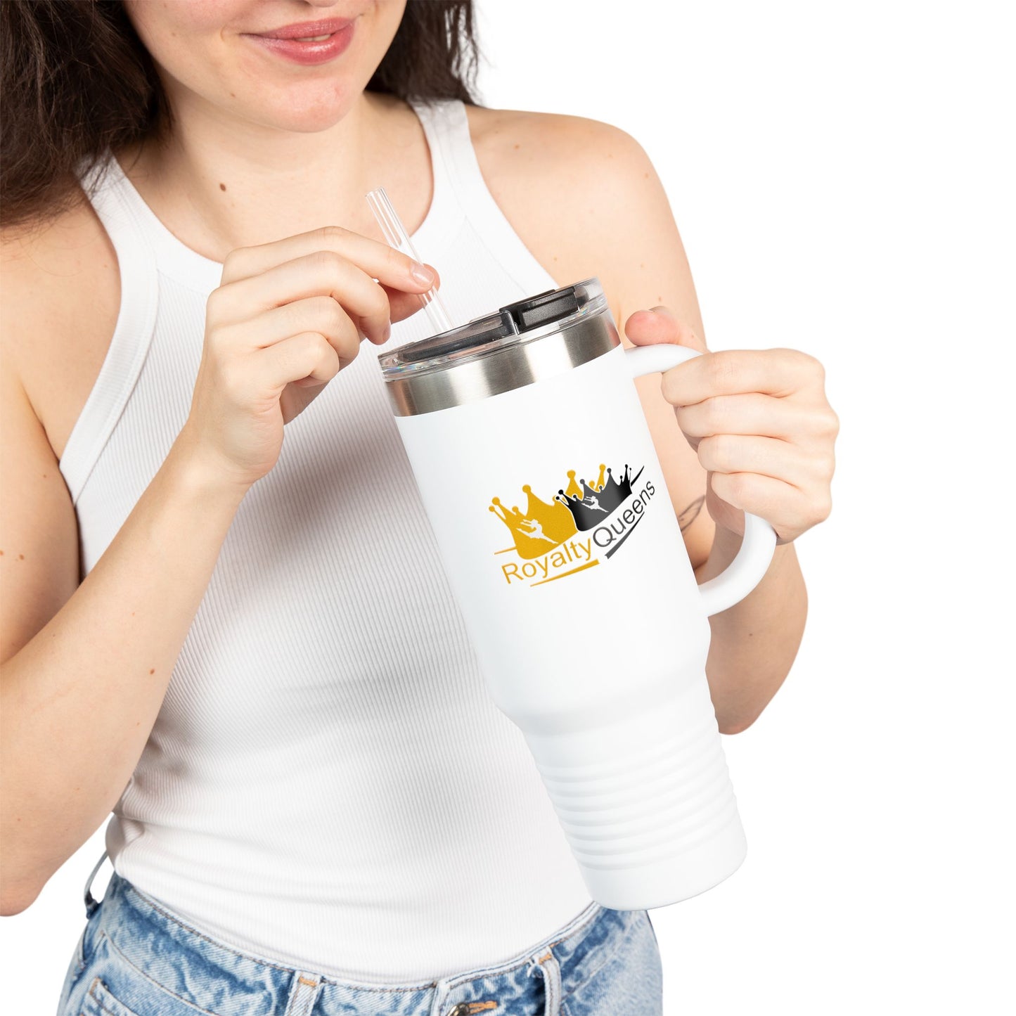 Royalty Queens Insulated Travel Mug - 40oz, Stylish and Durable for On-the-Go Refreshments