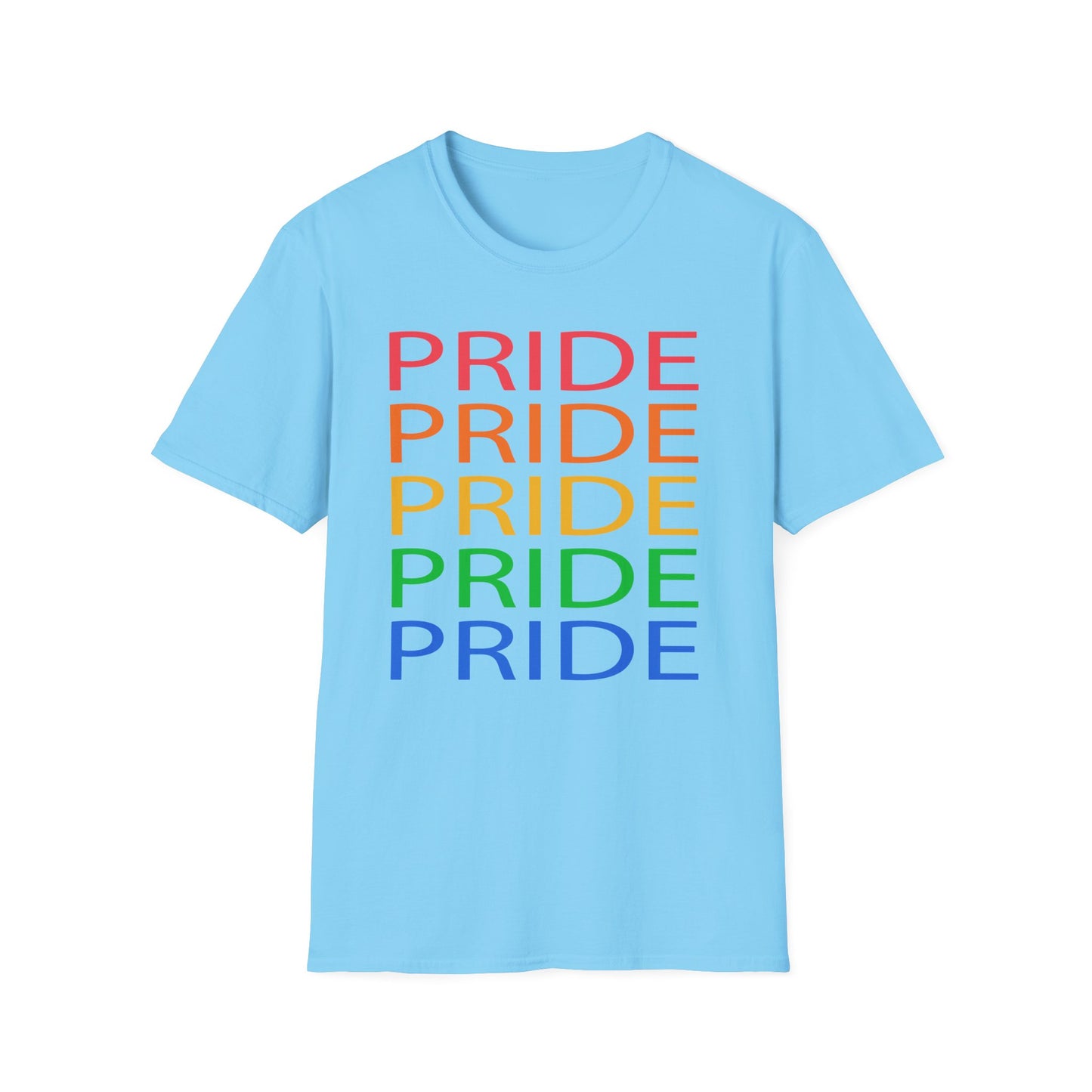 Pride Celebration Unisex T-Shirt | LGBTQ+ Pride Tee, Rainbow Pride Shirt, Equality Apparel, Gift for Pride Month