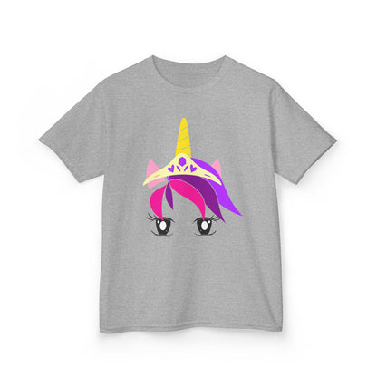 Unicorn Princess Kids Tee - Fun & Whimsical Heavy Cotton Shirt
