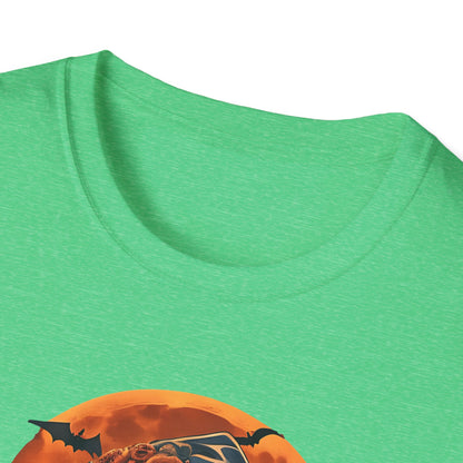 Spooky Halloween Graphic Tee, Unisex Softstyle T-Shirt, Fall Fashion, Halloween Costume, Pumpkin Decor, October Celebration