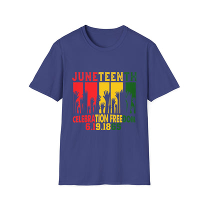 Juneteenth Celebration T-Shirt | Soft, Unisex, Freedom, Heritage, Cultural Pride, Gift, Commemorative Wear