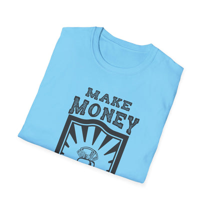 Make Money Unisex Softstyle T-Shirt - Casual Wear for Entrepreneurs