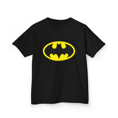 Batman Kids Tee, Superhero Shirt for Boys, Fun Graphic T-Shirt, Birthday Gift, Comic Style Apparel