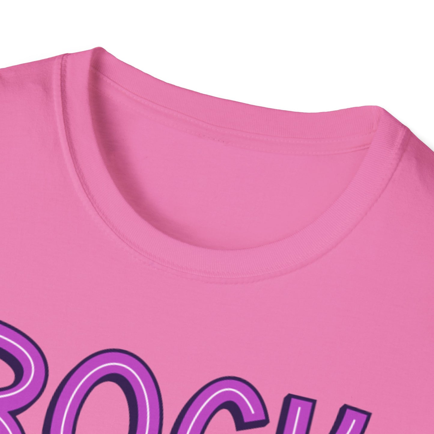 Rock & Roll Unisex Softstyle T-Shirt - Music Lovers Gift, Concert Apparel, Casual Wear, Festival Fashion, Fun Graphic Tee