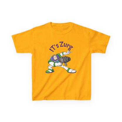 Kids Buzz Lightyear Tee - 'It's Zorg' Fun Cotton T-Shirt