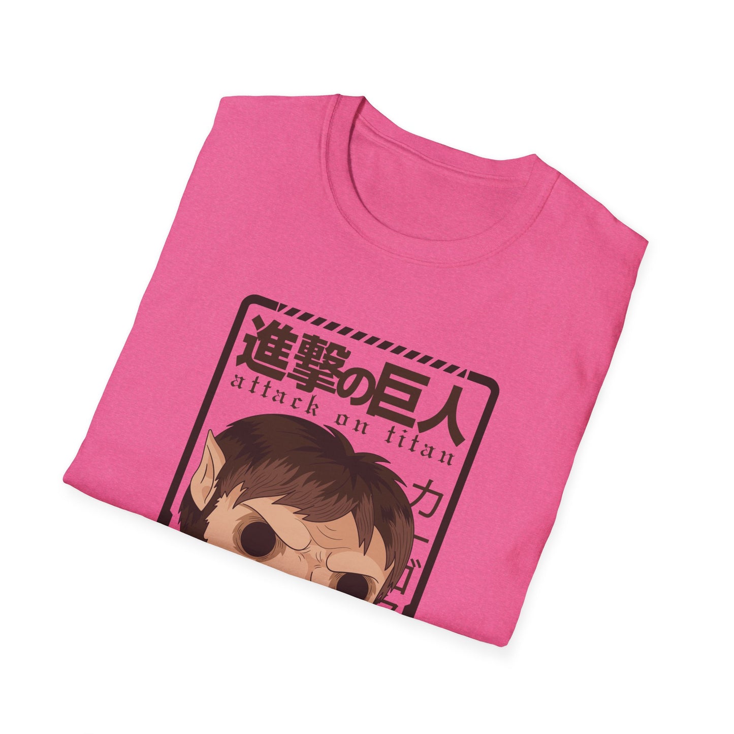 Anime-Inspired Unisex Softstyle T-Shirt, Perfect Gift for Fans, Casual Wear, Streetwear, Graphic Tee