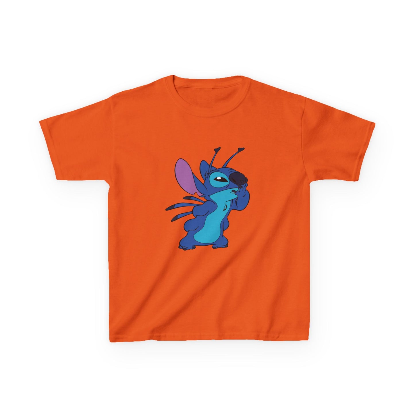 Kids Cotton Tee - Cute Stitch Design for Fun Adventures