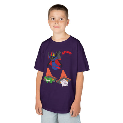 Kids Cartoon Battle Tee - Fun & Unique Grrr! Design
