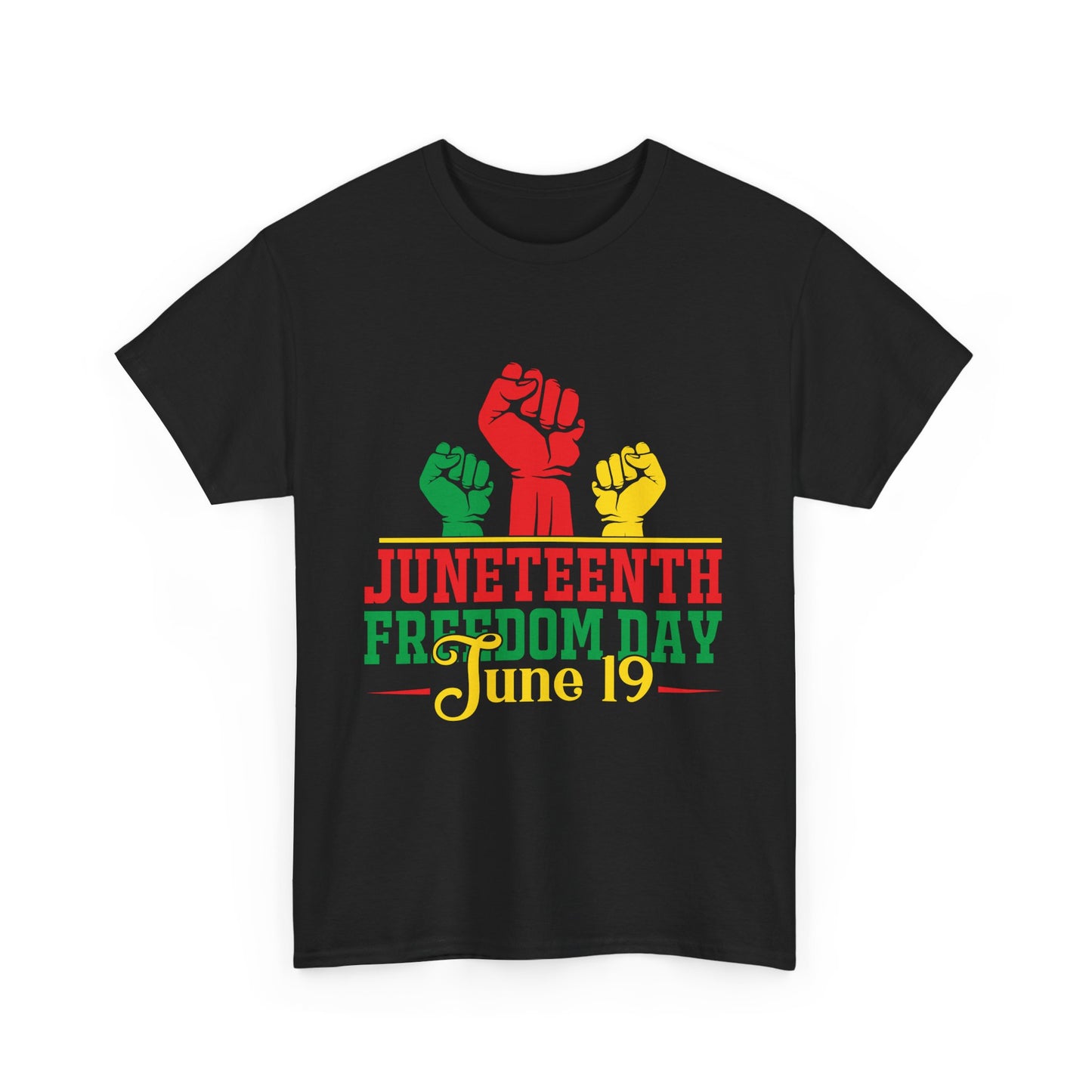Juneteenth Freedom Day Tee | Unisex Cotton T-Shirt for Celebrating Emancipation, Black History Month, Racial Justice, Equality