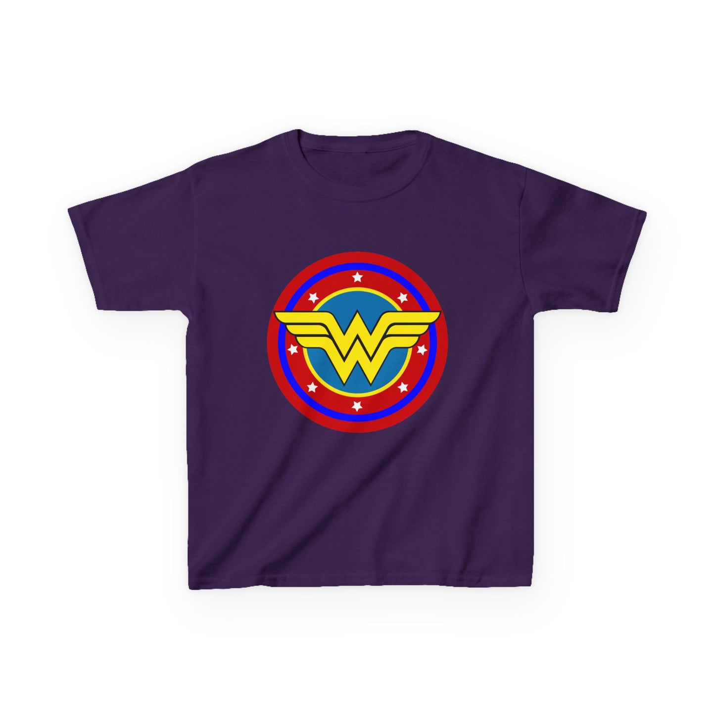 Wonder Woman Kids Tee, Superhero Shirt, Birthday Gift, Comic Book Apparel, Children's Clothing, Cartoon T-Shirt, Movie Merchandise
