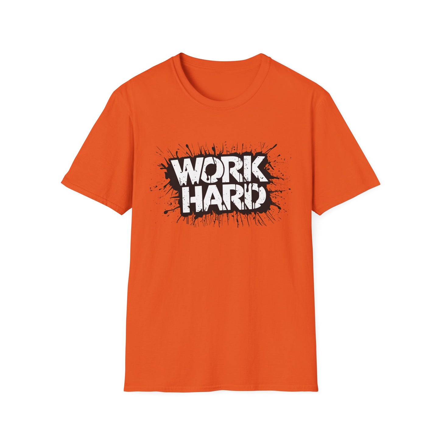 Work Hard Unisex T-Shirt - Motivational Tee for Gym, Gifts, Casual Wear, Funny Shirt, Work Motivation Apparel