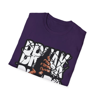 Break Rules Unisex Softstyle T-Shirt - Casual Streetwear Tee for Rebels