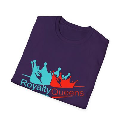 Royalty Queens Unisex Softstyle T-Shirt - Empowering Graphic Tee for Celebrations and Everyday Wear