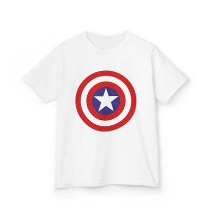 Kids Superhero Cotton Tee, Youth T-shirt, Party Outfit, Birthday Gift, Marvel Inspired, Playful Wear