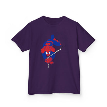 Kids Spider Hero Tee, Superhero Kids Shirt, Fun Cotton Tee, Birthday Gift Tee, Children's T-Shirt, Playful Kids Apparel