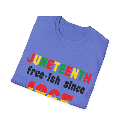 Juneteenth Celebration T-Shirt, Unisex Tee, History Shirt, Freedom Apparel, Juneteenth Gift for Him or Her, Equality Tee, 1865 Design