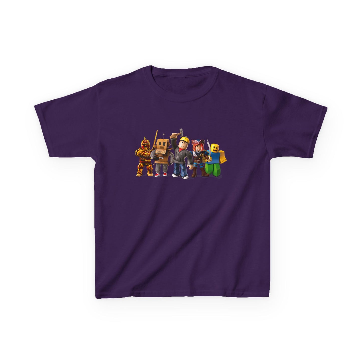Minecraft Characters Kids Tee, Gamer T-Shirt, Fun Casual Wear, Birthday Gift, Children's Apparel