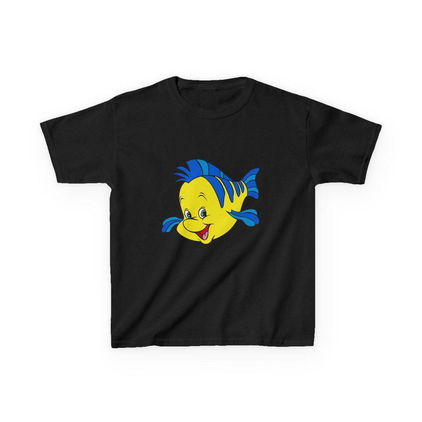 Kids Cartoon Fish Tee - Fun Summer T-Shirt, Gift for Birthday, Beach Day, Family Outings, Vacation Wear