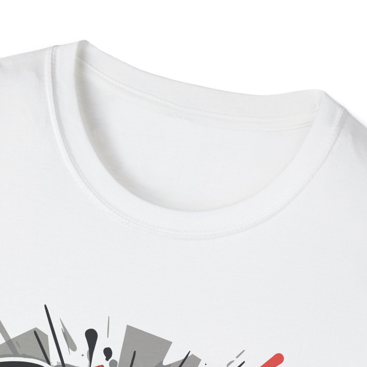 Bam Bam Bam Unisex Softstyle T-Shirt | Fun Graphic Tee for Casual Wear, Gift for Friends, Comic Fans, Birthday, Everyday Style