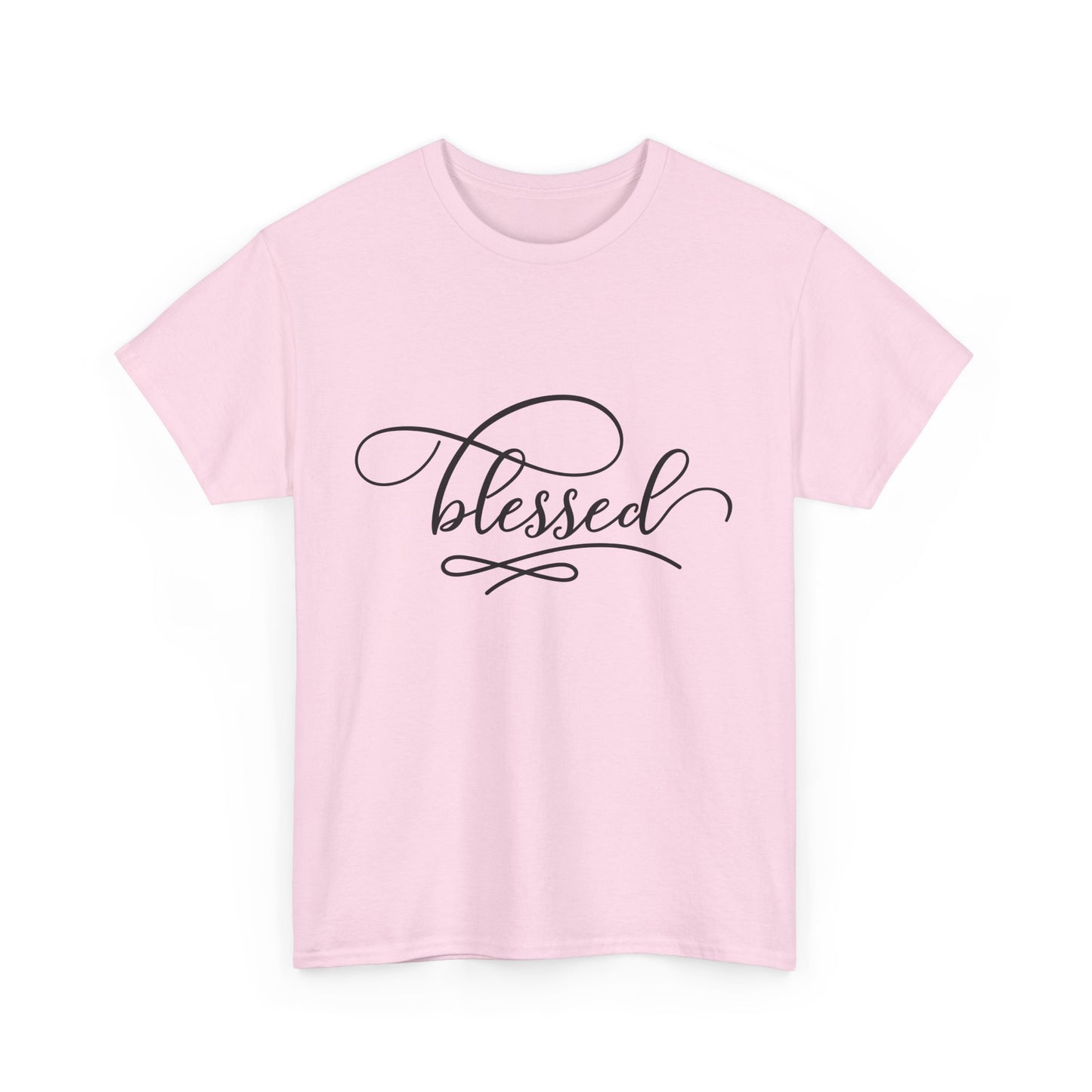 Blessed Unisex Heavy Cotton Tee - Comfortable and Meaningful Shirt for Everyday Wear