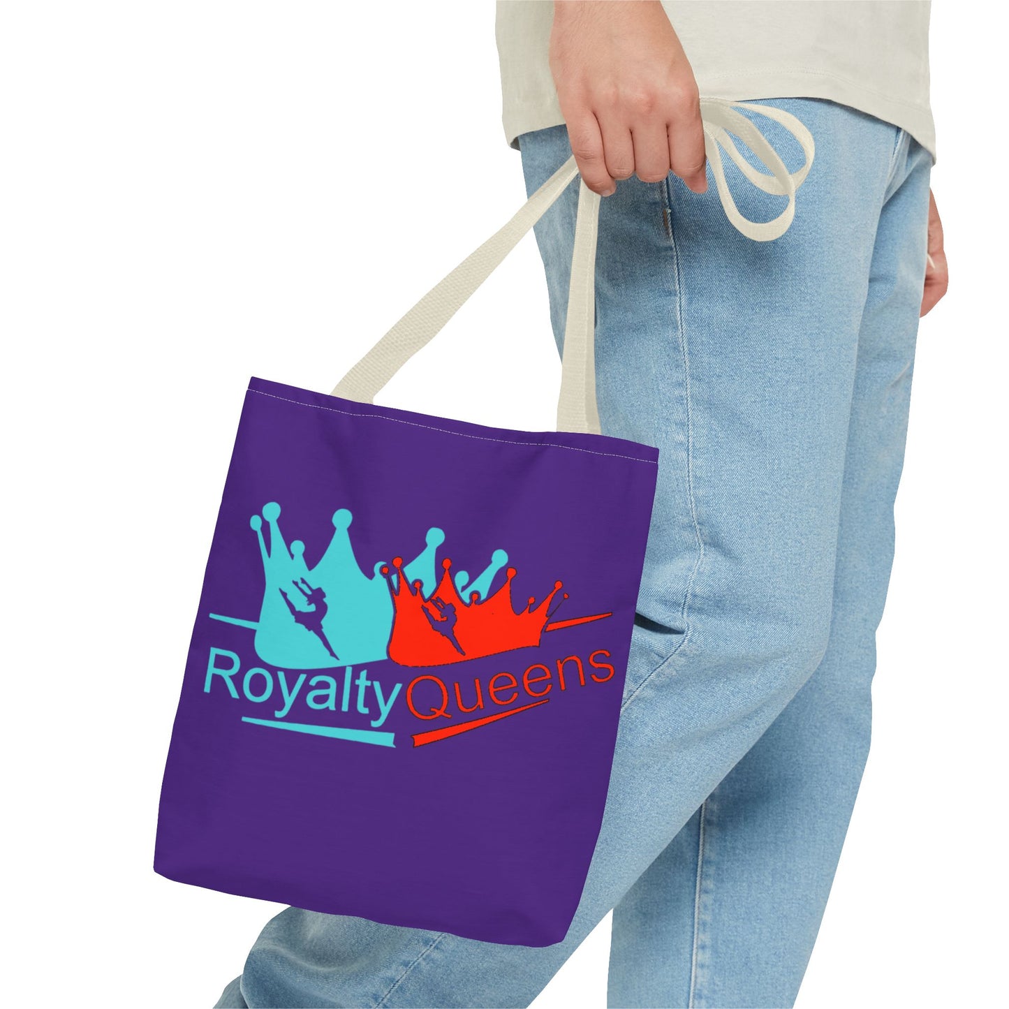 Royalty Queens Tote Bag | Colorful Reusable Shopping Bag, Gift for Queens, Birthday Gift, Inspirational Carryall, Women Empowerment Tote