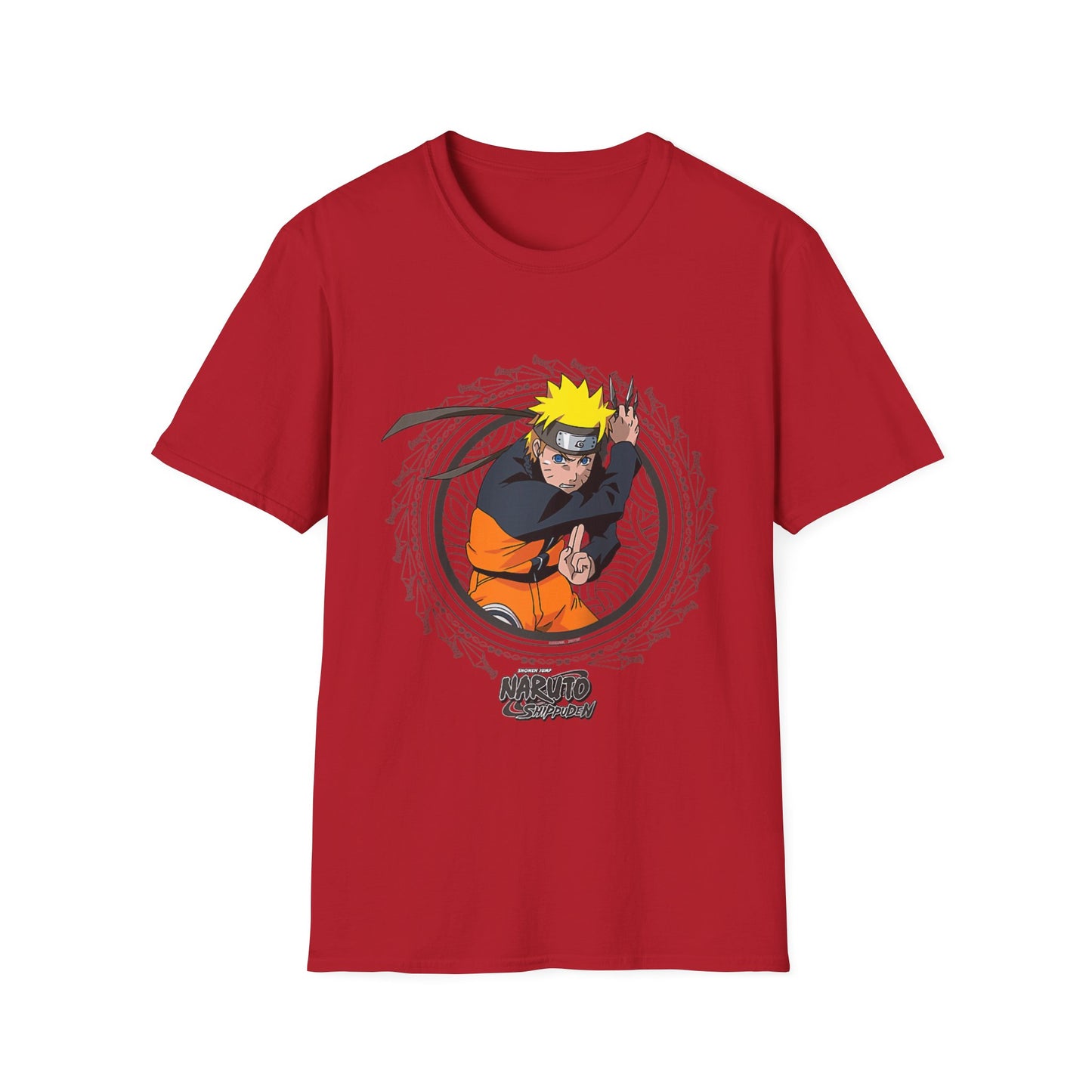 Naruto Unisex Softstyle T-Shirt - Graphic Tee for Anime Lovers