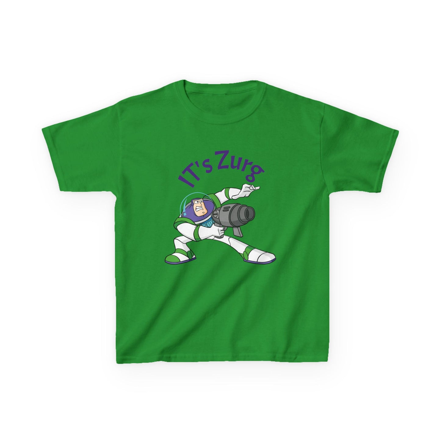 Kids Buzz Lightyear Tee - 'It's Zorg' Fun Cotton T-Shirt