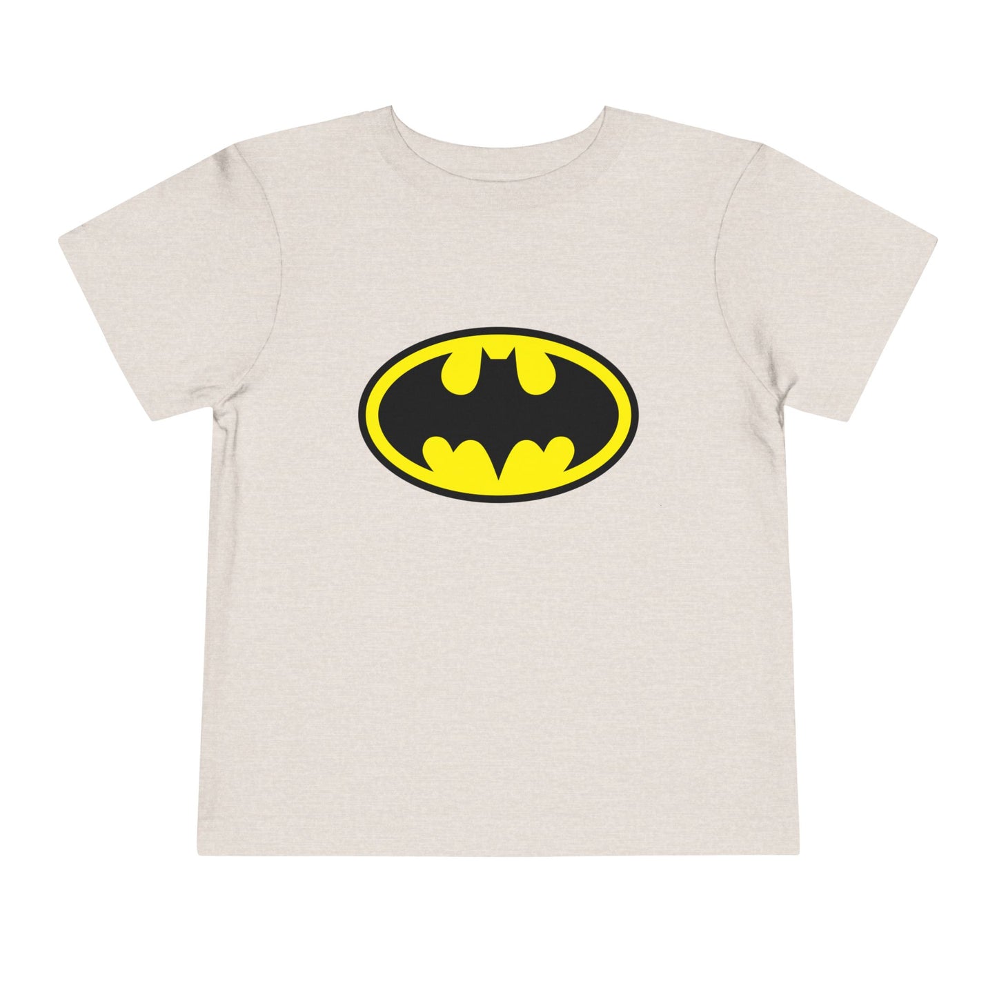 Batman Toddler Short Sleeve Tee - Superhero Shirt for Kids, Birthday Gift, Adventure Wear, Playtime Apparel, Comic Fan Clothing