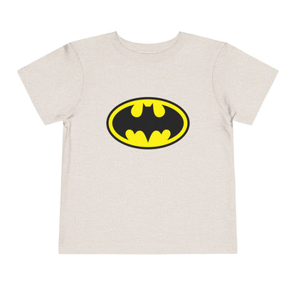 Batman Toddler Short Sleeve Tee - Superhero Shirt for Kids, Birthday Gift, Adventure Wear, Playtime Apparel, Comic Fan Clothing