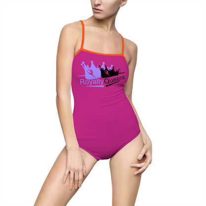 Royalty Queens One-Piece Swimsuit, Stylish Swimwear, Beach Day Outfit, Pool Party Essential, Gifts for Her, Summer Fashion