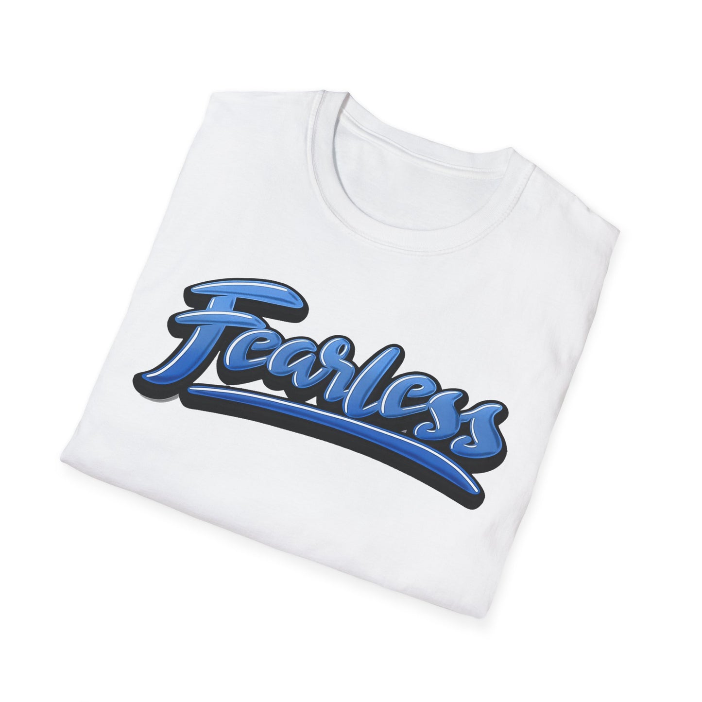 Fearless Unisex Softstyle T-Shirt - Inspiring Graphic Tee for Confident Self-Expression