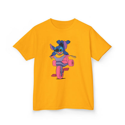 Kids' Playful Cartoon Tee, Fun Graphic Shirt, Gift for Children, Birthday Present, Everyday Wear, Colorful Kids' Apparel