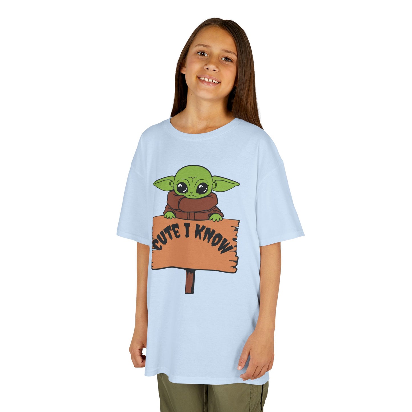 Cute Baby Alien Kids Tee - "Cute I Know" Design for Trendy Kids