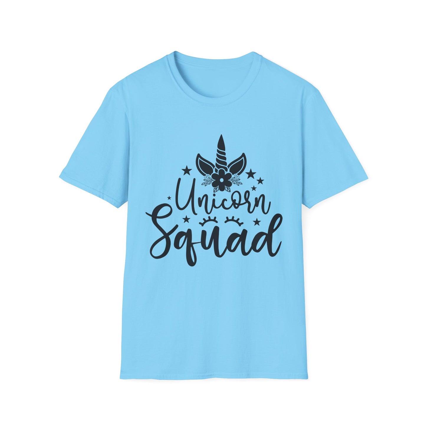 Unisex Softstyle T-Shirt - Unicorn Squad Tee for Magical Friends