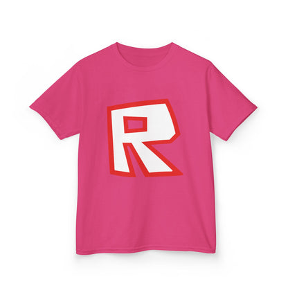 Bold Initial Kids Tee - Fun Casual Wear, Personalized Gift, Birthday Outfit, Everyday Playtime, School Spirit Apparel