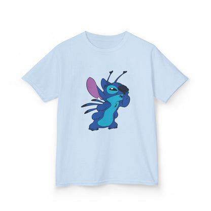Kids Cotton Tee - Cute Stitch Design for Fun Adventures