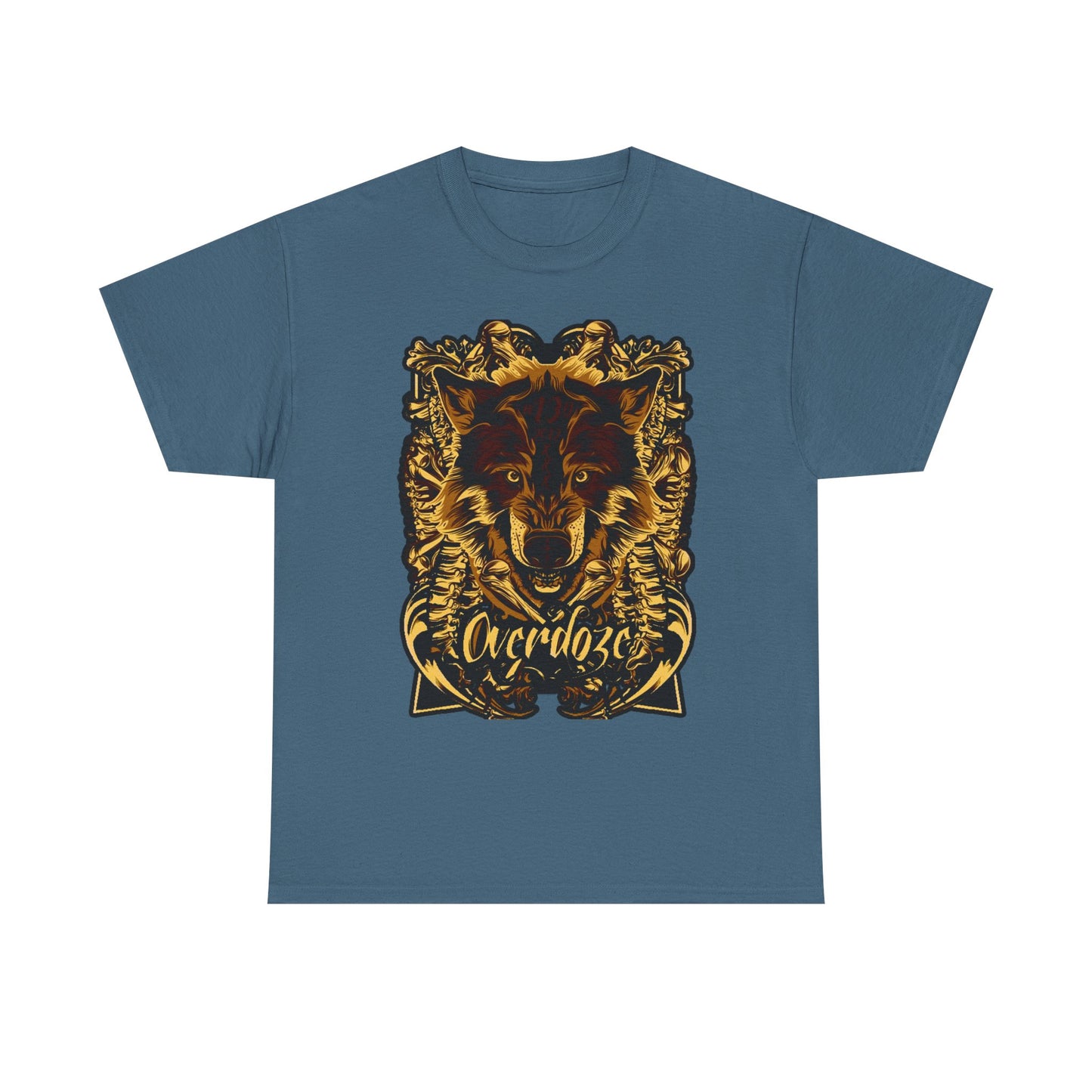 Courageous Wolf Unisex Heavy Cotton Tee
