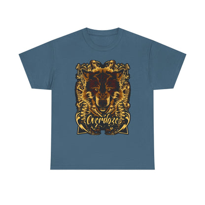Courageous Wolf Unisex Heavy Cotton Tee
