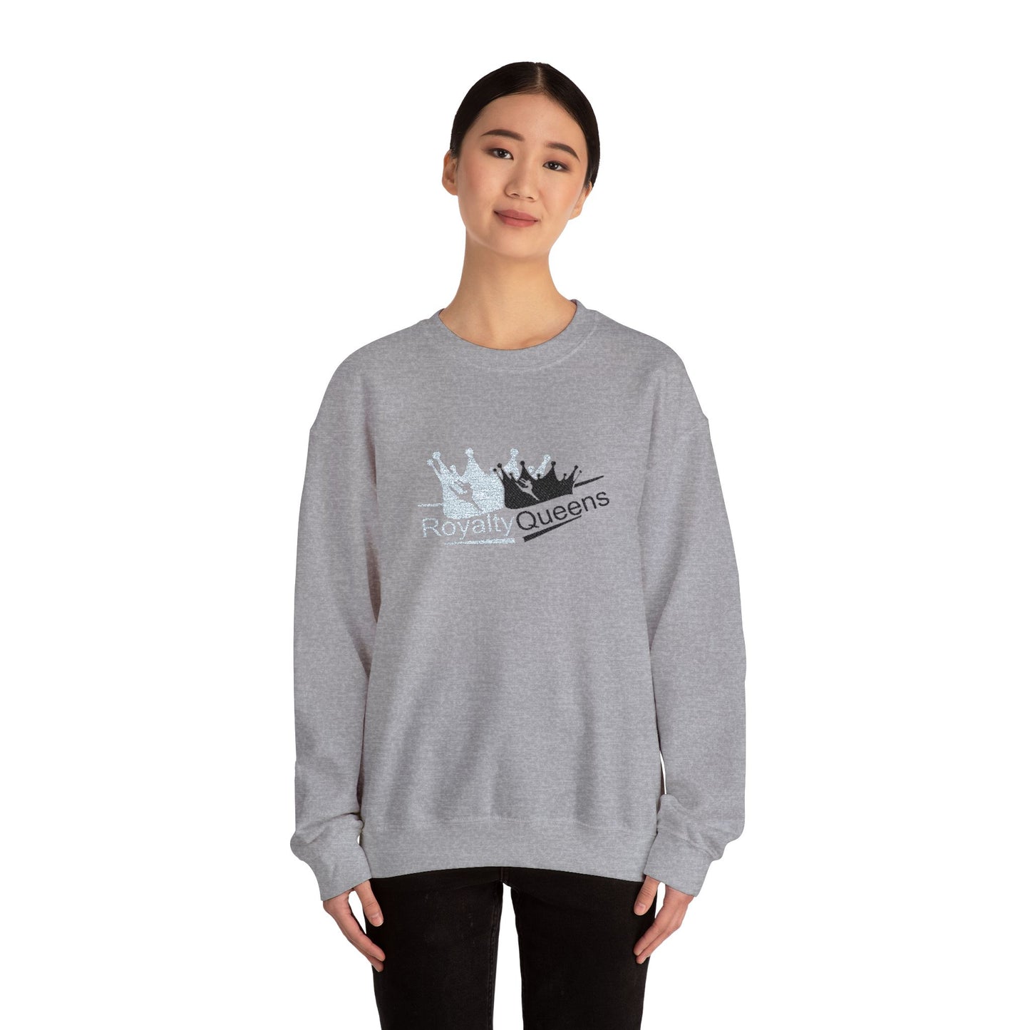 Queen Crown Crewneck Sweatshirt — 'Queens' Graphic Pride Pullover