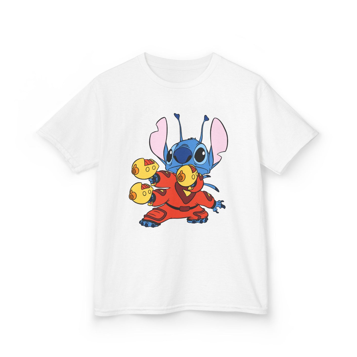 Colorful Kids Tee with Fun Cartoon Design