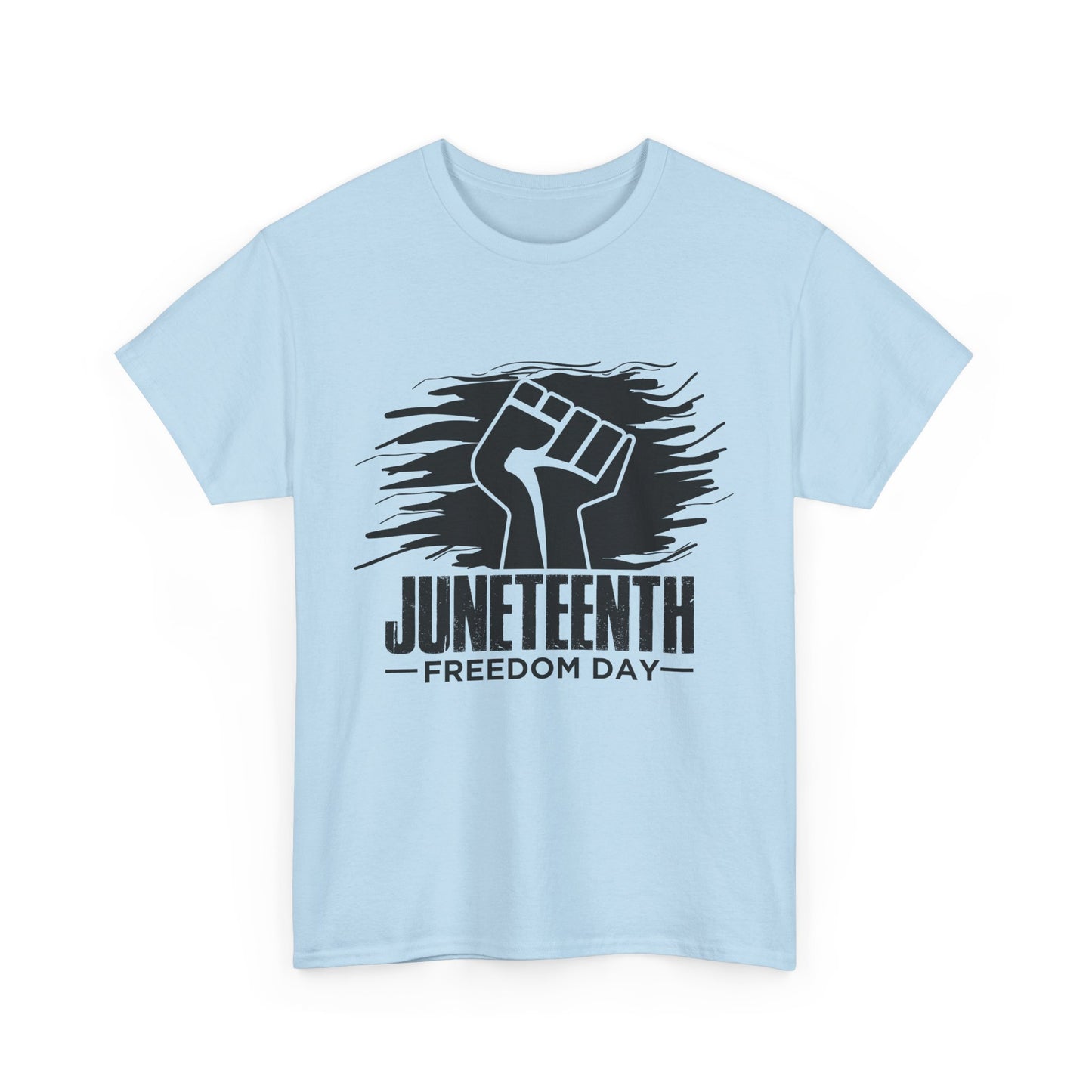 Juneteenth Freedom Day Tee, Unisex Heavy Cotton, Black Power Graphic Shirt, Everyday Wear, Freedom Celebration Apparel, Juneteenth Gift